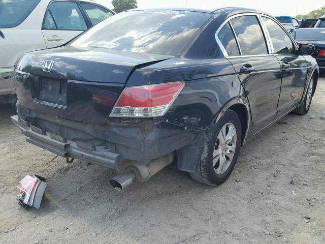 1HGCP26488A101017 - 2008 HONDA ACCORD LXP BLACK photo 4