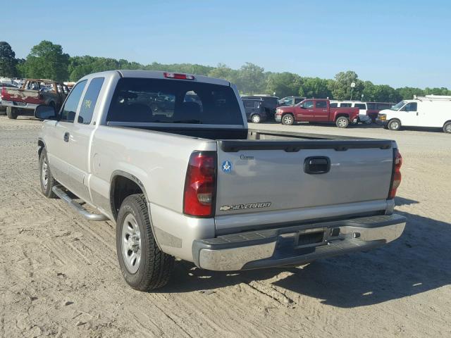 1GCEC19V67Z178471 - 2007 CHEVROLET SILVERADO SILVER photo 3