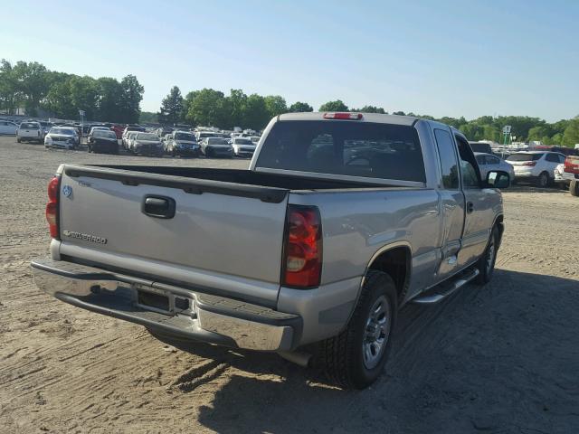 1GCEC19V67Z178471 - 2007 CHEVROLET SILVERADO SILVER photo 4