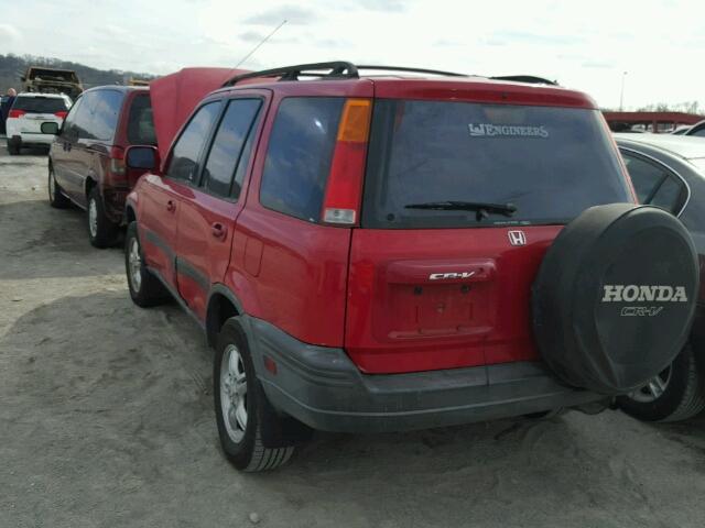 1GNDX03E52D228681 - 2002 CHEVROLET VENTURE BURGUNDY photo 3