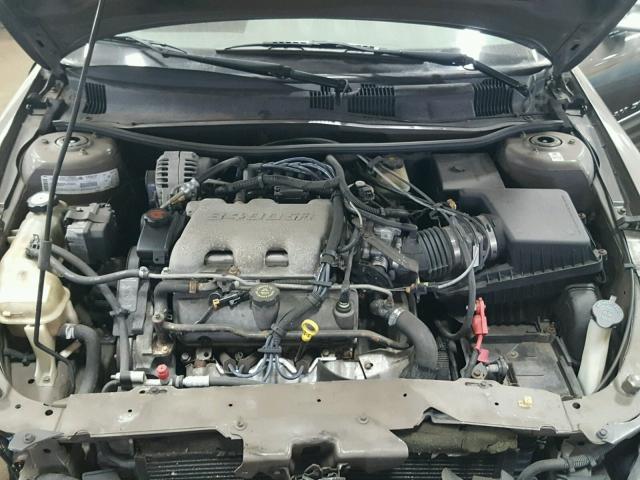 1G2NF52E91M557319 - 2001 PONTIAC GRAND AM S Qəhvəyi foto 7