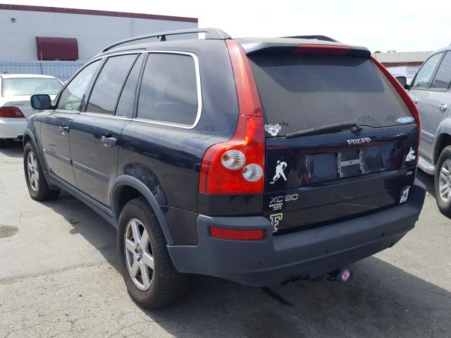 YV4CZ592161242638 - 2006 VOLVO XC90 BLUE photo 3