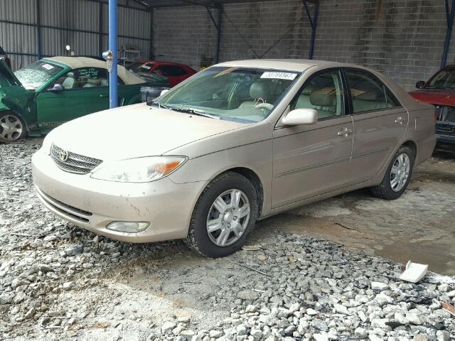 4T1BE32K33U250495 - 2003 TOYOTA CAMRY LE TAN photo 2