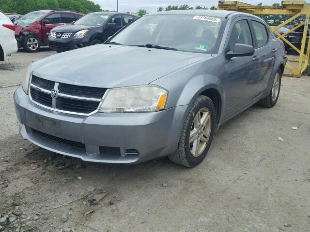 1B3LC56J88N252872 - 2008 DODGE AVENGER SX BLUE photo 2