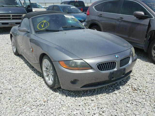 4USBT33514LR68079 - 2004 BMW Z4 2.5 GRAY photo 1