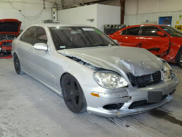 WDBNG75J15A440529 - 2005 MERCEDES-BENZ S 500 SILVER photo 1