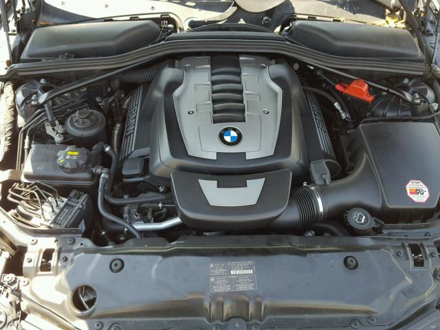 WBANW53538CT49251 - 2008 BMW 550 I BLUE photo 7