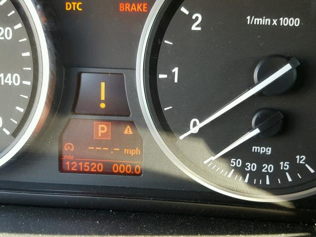 WBANW53538CT49251 - 2008 BMW 550 I BLUE photo 8