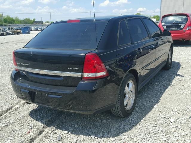 1G1ZT64804F245717 - 2004 CHEVROLET MALIBU MAX 黑色 照片 4
