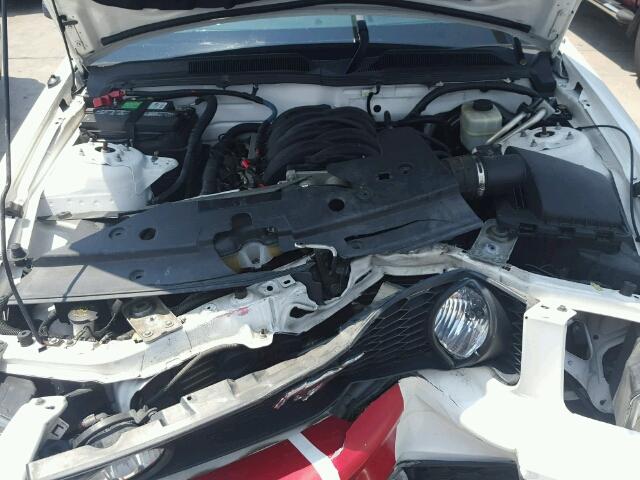 1ZVFT82H565167420 - 2006 FORD MUSTANG GT WHITE photo 7