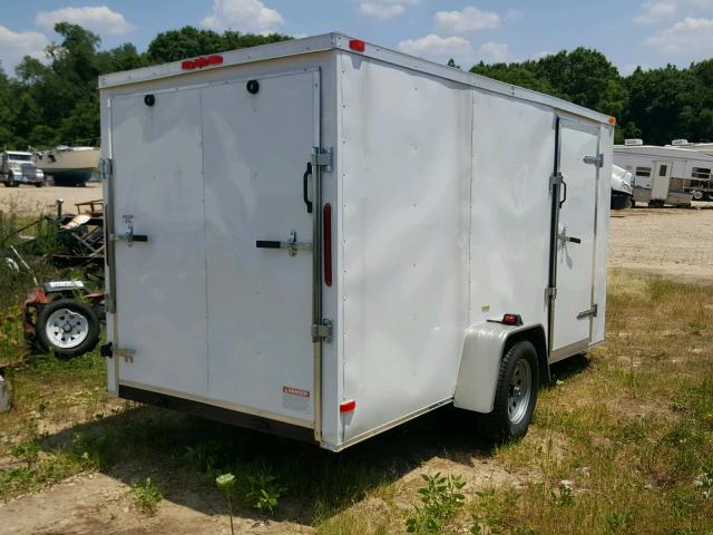 7FD1E1218J1001237 - 2018 CARGO TRAILER WHITE photo 4