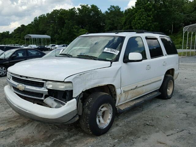 1GNEC13Z14R307652 - 2004 CHEVROLET TAHOE C150 WHITE photo 2