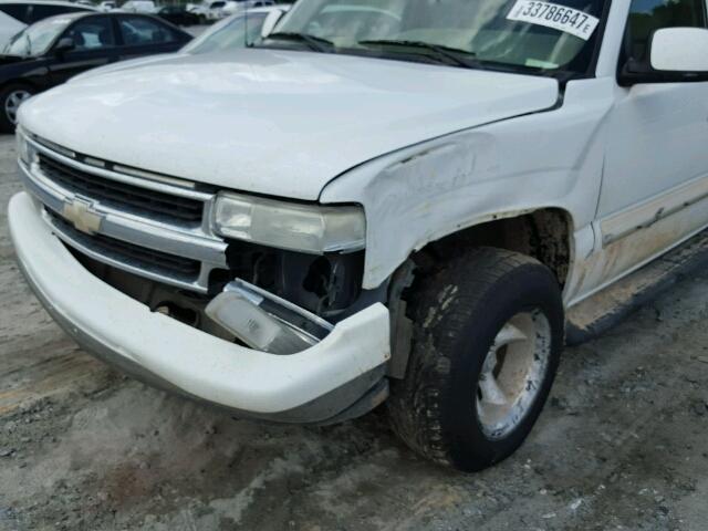 1GNEC13Z14R307652 - 2004 CHEVROLET TAHOE C150 WHITE photo 9