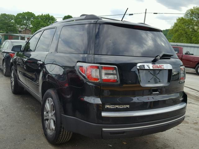 1GKKVRKDXEJ235462 - 2014 GMC ACADIA SLT შავი ფოტო 3