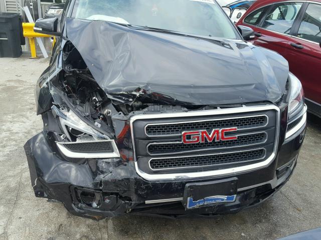 1GKKVRKDXEJ235462 - 2014 GMC ACADIA SLT შავი ფოტო 7