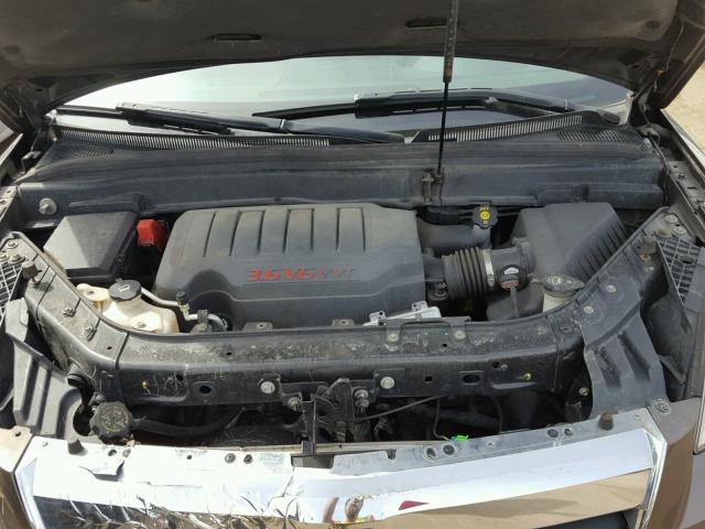 5GZEV23717J170429 - 2007 SATURN OUTLOOK XR ყავისფერი ფოტო 7