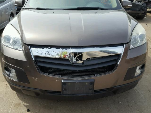 5GZEV23717J170429 - 2007 SATURN OUTLOOK XR ყავისფერი ფოტო 9