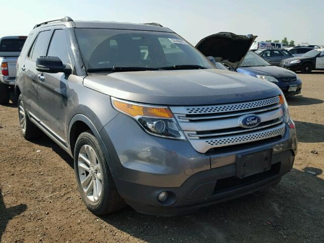 1FMHK8D84CGA17225 - 2012 FORD EXPLORER X CHARCOAL photo 1