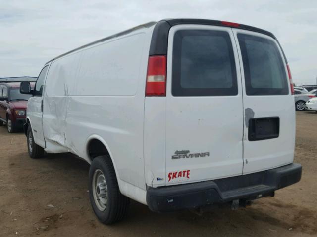 1GTGG29V231211266 - 2003 GMC SAVANA G25 WHITE photo 3