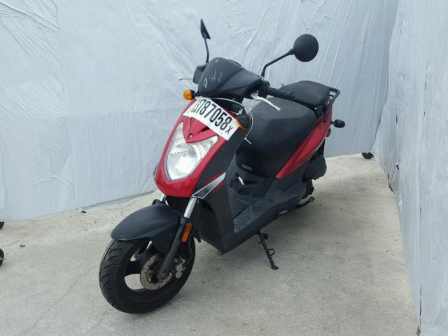 RFBU6A0389B000221 - 2009 KYMCO USA INC AGILITY 50 RED photo 2