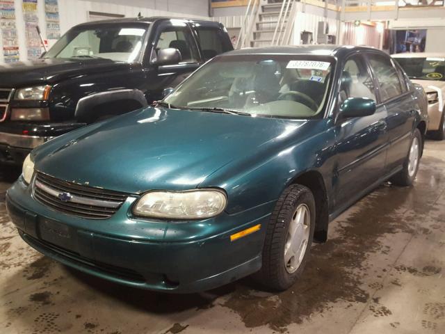 1G1NE52J0Y6180253 - 2000 CHEVROLET MALIBU LS Yaşıl foto 2