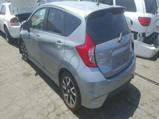 3N1CE2CP4FL377044 - 2015 NISSAN VERSA NOTE SILVER photo 3