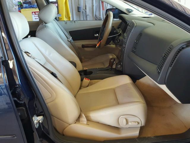 1G6DM57N030163744 - 2003 CADILLAC CTS BLUE photo 5