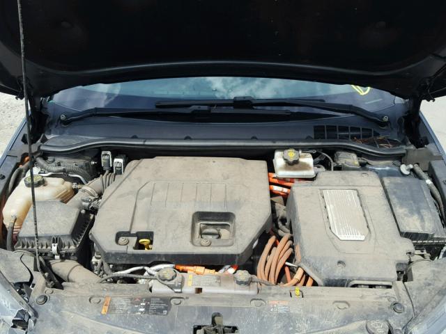 1G1RA6E41DU103695 - 2013 CHEVROLET VOLT GRAY photo 7