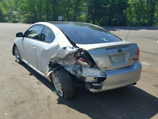 JTKDE177460120901 - 2006 TOYOTA SCION TC 银色 照片 3