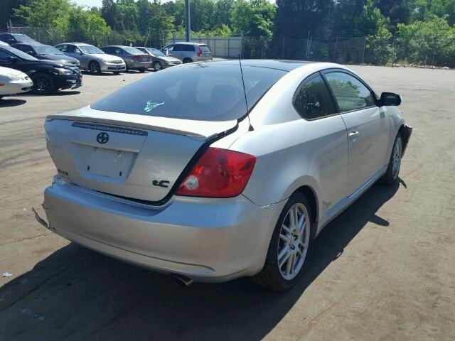 JTKDE177460120901 - 2006 TOYOTA SCION TC 银色 照片 4