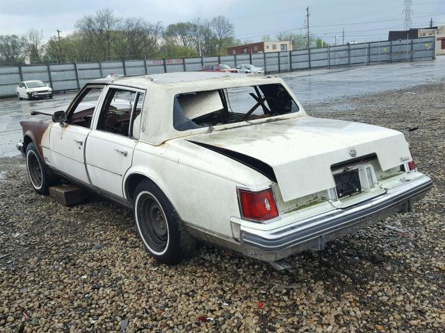 6569B8Q467362 - 1978 CADILLAC SEVILLE WHITE photo 3