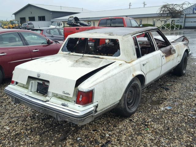 6569B8Q467362 - 1978 CADILLAC SEVILLE WHITE photo 4