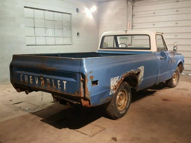 CS1481122473 - 1968 CHEVROLET C10 BLUE photo 4