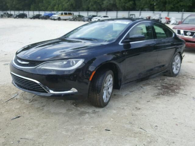 1C3CCCAB7FN727982 - 2015 CHRYSLER 200 LIMITE BLACK photo 2