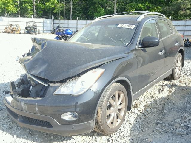 JN1AJ0HR1AM756504 - 2010 INFINITI EX35 BASE BLACK photo 2