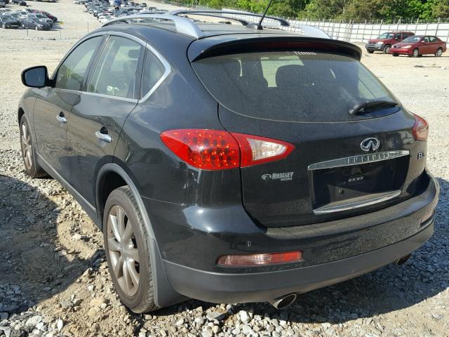 JN1AJ0HR1AM756504 - 2010 INFINITI EX35 BASE BLACK photo 3