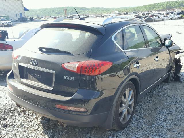 JN1AJ0HR1AM756504 - 2010 INFINITI EX35 BASE BLACK photo 4
