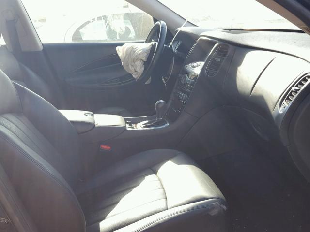 JN1AJ0HR1AM756504 - 2010 INFINITI EX35 BASE BLACK photo 5