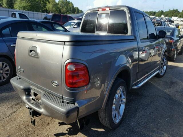 1FTRW07352KD39043 - 2002 FORD F150 SUPER GRAY photo 4