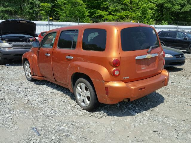 3GNDA23D76S506166 - 2006 CHEVROLET HHR LT ORANGE photo 3