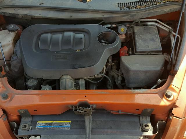 3GNDA23D76S506166 - 2006 CHEVROLET HHR LT ORANGE photo 7