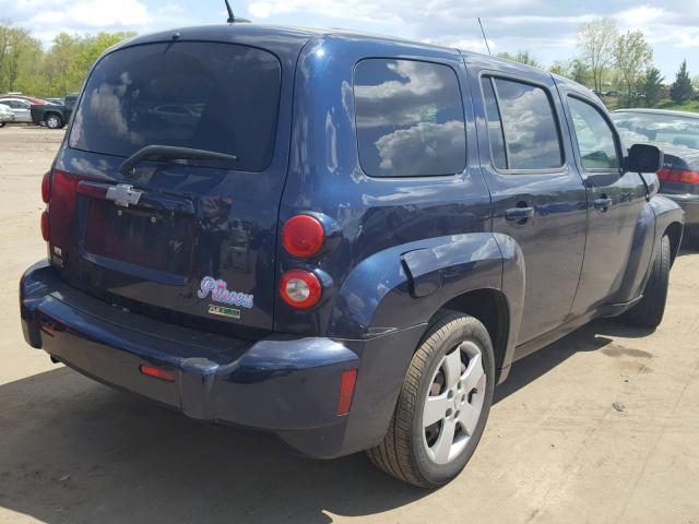 3GNBAADB7AS581263 - 2010 CHEVROLET HHR LS BLUE photo 4