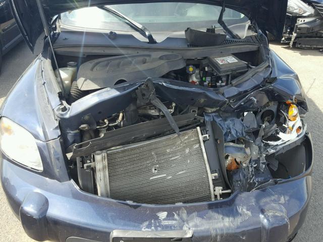 3GNBAADB7AS581263 - 2010 CHEVROLET HHR LS BLUE photo 7