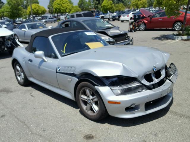 4USCH9340YLG02834 - 2000 BMW Z3 2.3 SILVER photo 1