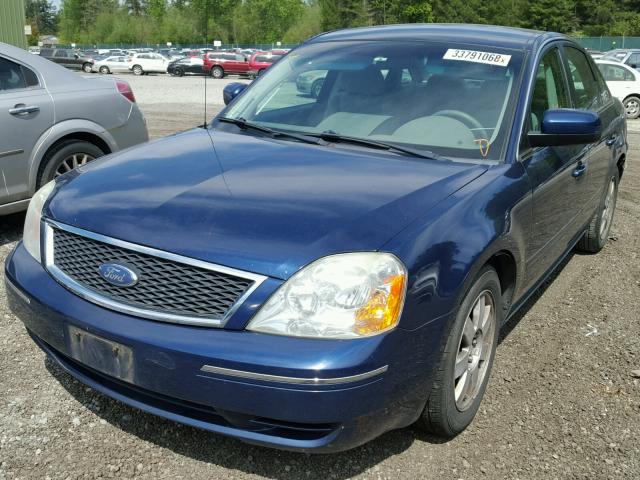 1FAHP23136G152777 - 2006 FORD FIVE HUNDR BLUE photo 2