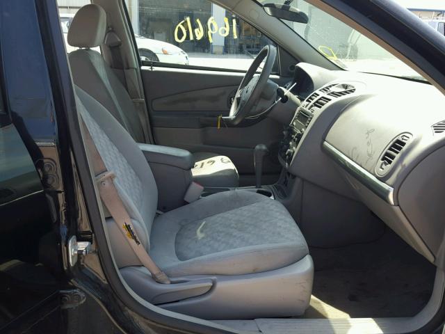 1G1ZT62875F148695 - 2005 CHEVROLET MALIBU MAX 黑色 照片 5