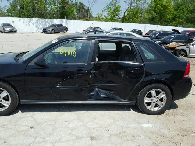 1G1ZT62875F148695 - 2005 CHEVROLET MALIBU MAX 黑色 照片 9