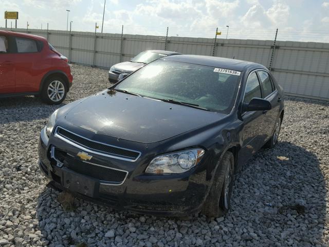1G1ZC5EB2AF125207 - 2010 CHEVROLET MALIBU 1LT 黑色 照片 2
