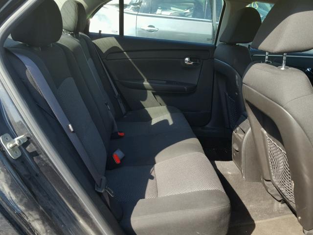 1G1ZC5EB2AF125207 - 2010 CHEVROLET MALIBU 1LT 黑色 照片 6