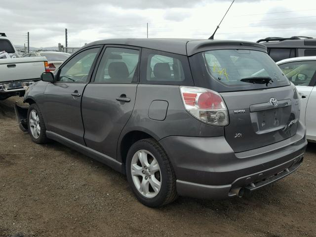 2T1KR32E28C690070 - 2008 TOYOTA COROLLA MA GRAY photo 3